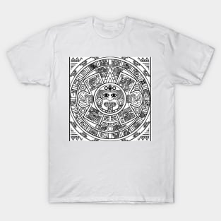 aztec calendar T-Shirt